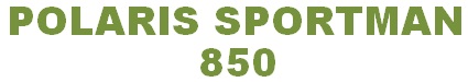 POLARIS SPORTMAN 850